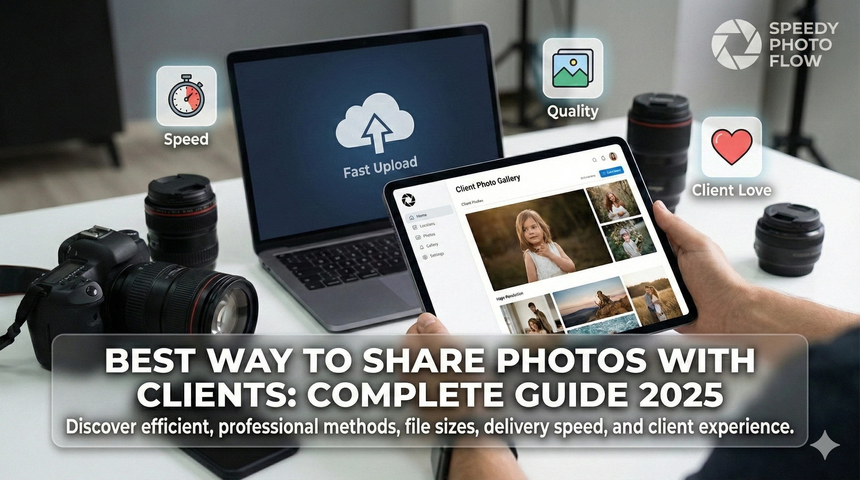 Best Way to Share Photos with Clients: Complete Guide 2025
